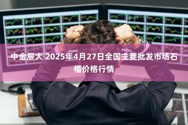 中金辰大 2025年4月27日全国主要批发市场石榴价格行情