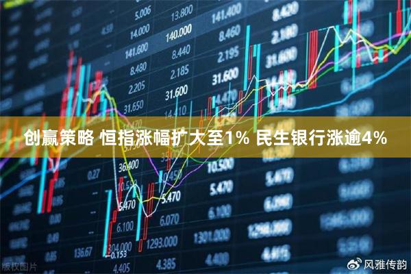 创赢策略 恒指涨幅扩大至1% 民生银行涨逾4%